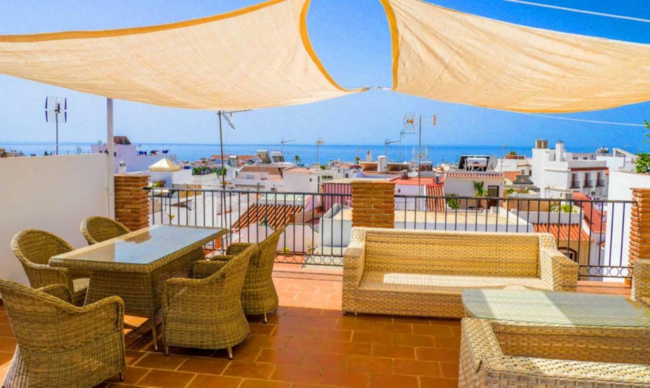 Beautiful Apartment Private Roof Terrace Nerja Luaran gambar