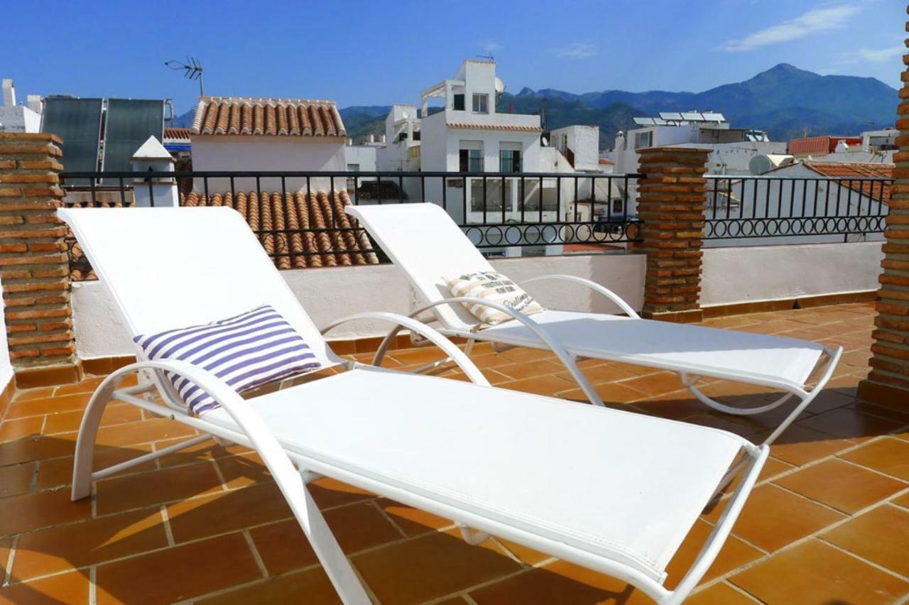 Beautiful Apartment Private Roof Terrace Nerja Luaran gambar