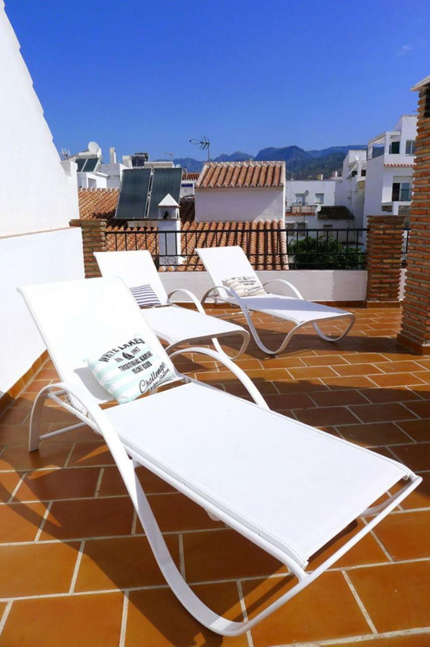Beautiful Apartment Private Roof Terrace Nerja Luaran gambar