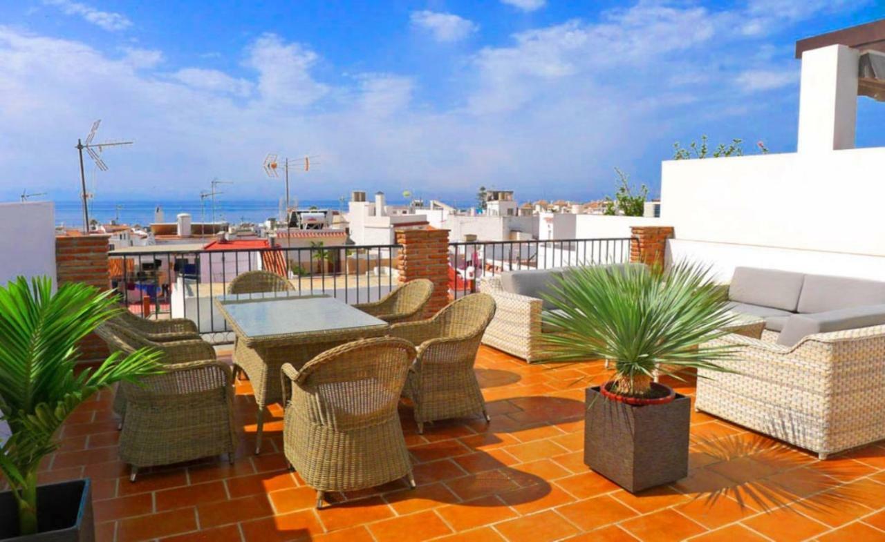 Beautiful Apartment Private Roof Terrace Nerja Luaran gambar